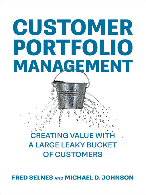Title details for Customer Portfolio Management by Fred Selnes - Available